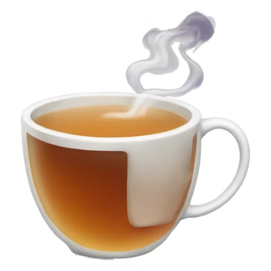 Cup of tea sticker