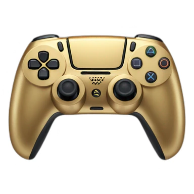 PS5 gold game pad  sticker