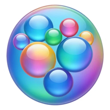 Bubbles sticker