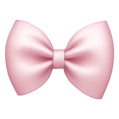 swan light pink bow sticker