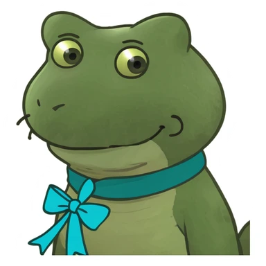 garfild with ribbon sticker