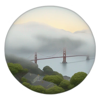 san francisco fog sticker