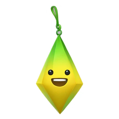 YELLOW plumbob sticker