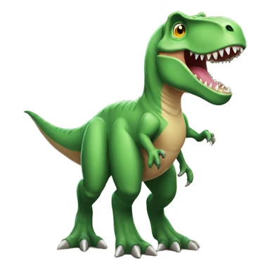 t rex on social media sticker