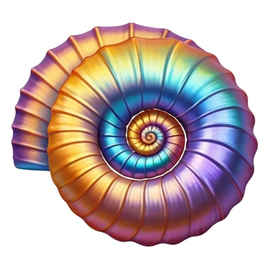 Maui sunrise shell sticker
