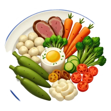 fancy dinner emoj sticker