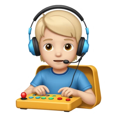 Retro Arcade Kid sticker
