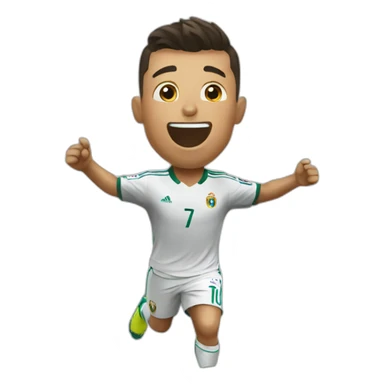 ronaldo celebration sticker