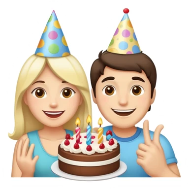 Pumeluff feiert Geburtstag sticker