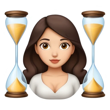 a latina girl with a hour glass body sticker