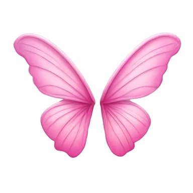 pink fairy wings sticker