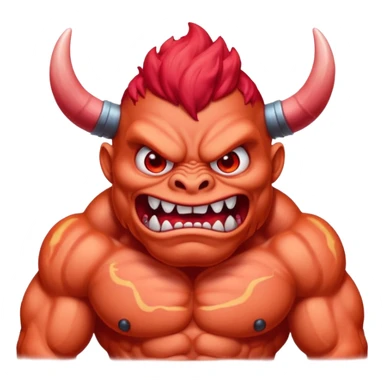 A monster that could destroy 1000 universe in 1 second and very buff  sticker