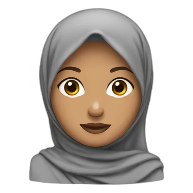 Dina-hijab sticker