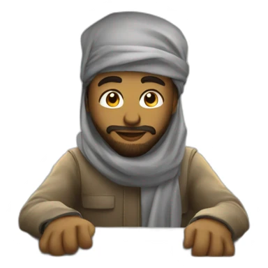 Musulman dans un avion sticker