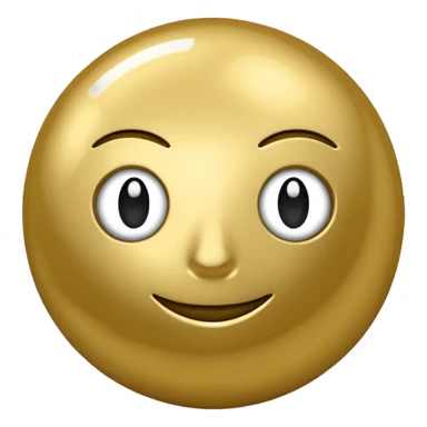 Globus in Gold sticker