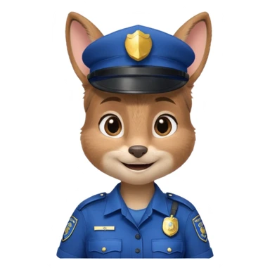 judy hopps from zootopia sticker