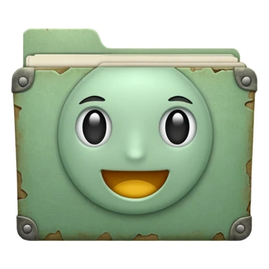 pale green archive 폴더 sticker