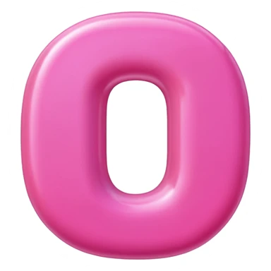 pink letter D emoji sticker