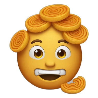 jalebi-round sticker