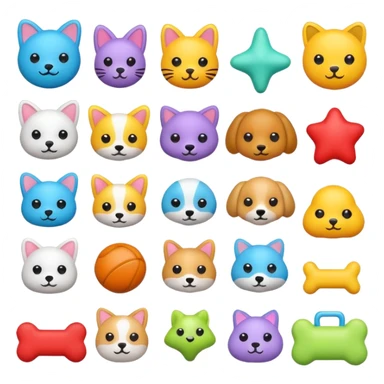 pet toys  sticker