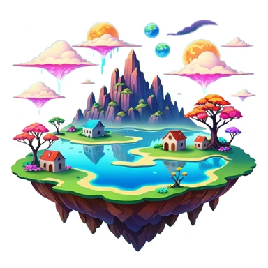 Worlds beyond reality sticker