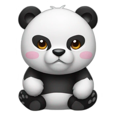 tekken-panda sticker