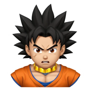 Goku 😡💢 sticker