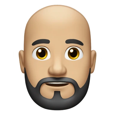 bald man with black beard in racing clothes

 sticker