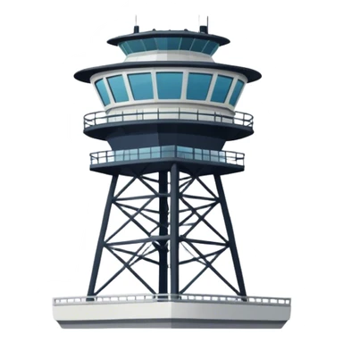 air traffic control tower sticker