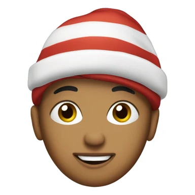 Sheila with a Christmas toque sticker