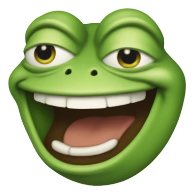 pepe the frog qui rit sticker
