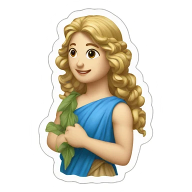 le bernin apollon et daphné sticker