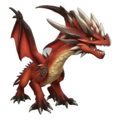 Rathalos from monster hunter sticker