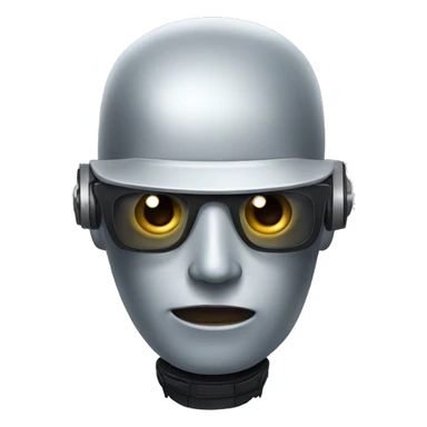 undercover robot sticker