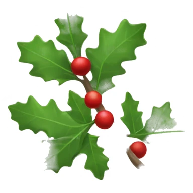 Mistletoe sticker