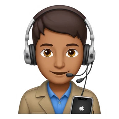 phone scammer from pakistan with smirk and brown skin sticker