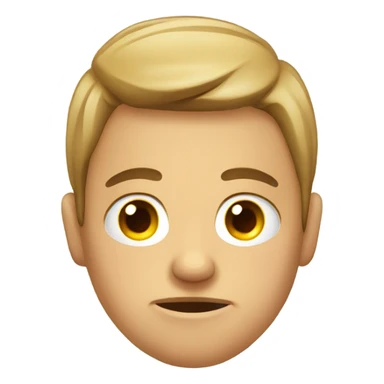 carita con ojos de dolaer sticker