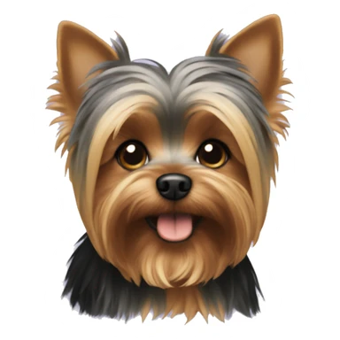 A yorkie sticker