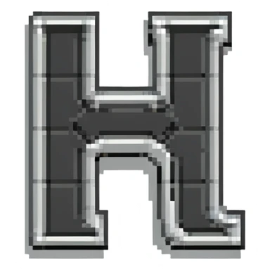 letters BLK in black western font with silver outline sticker