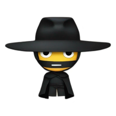 Zorro one piece sticker