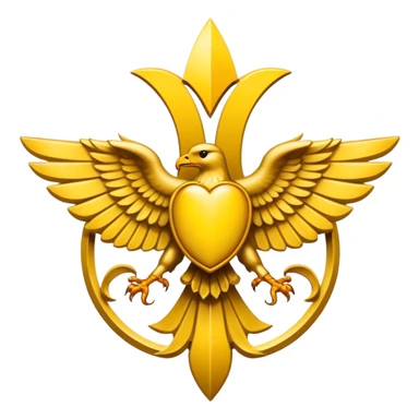 Deacon's emblem with a touch of yellow sticker