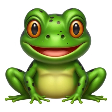 bandit happy frog sticker