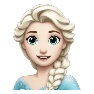 Elsa from Disney sticker