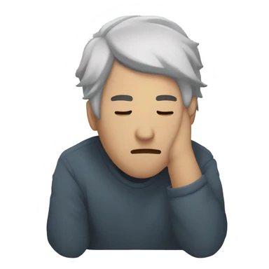 Persona durmiendo sticker