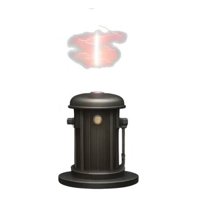 Nikola Tesla coil sticker