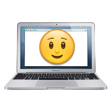 Mackbook with a live mark in the center sticker