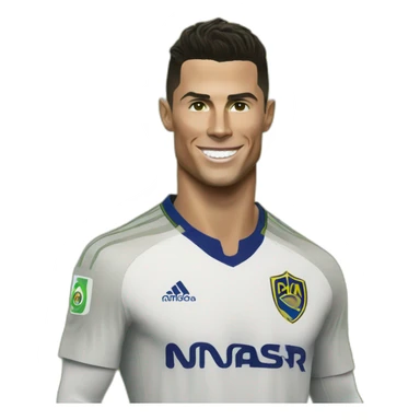 cristiano ronaldo al nassr sticker
