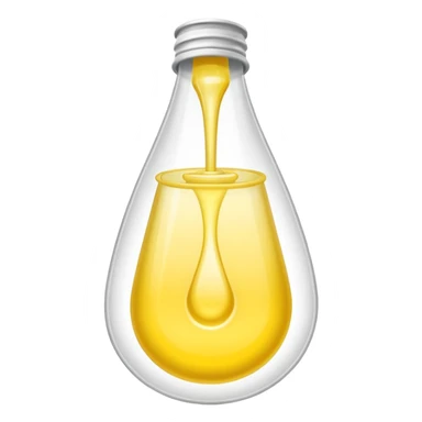 Light yellowish liquid flows into a urine condom, no smiley face sticker