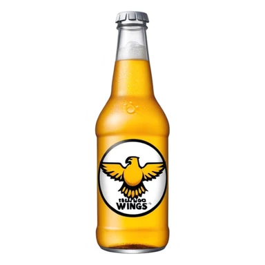 Buffalo Wild Wings bottle sticker