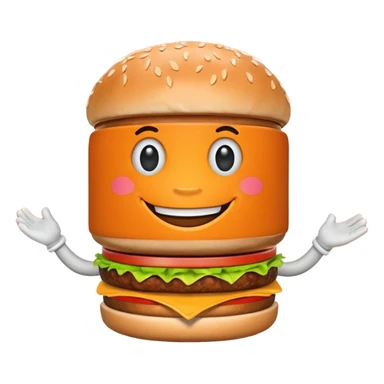 The Hungry Jack's Mascot sticker